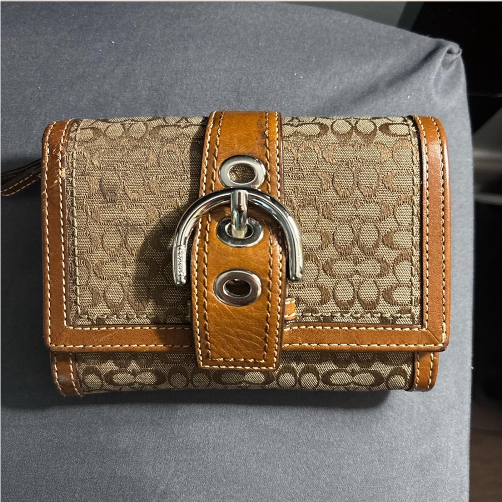 Brown Coach wallet